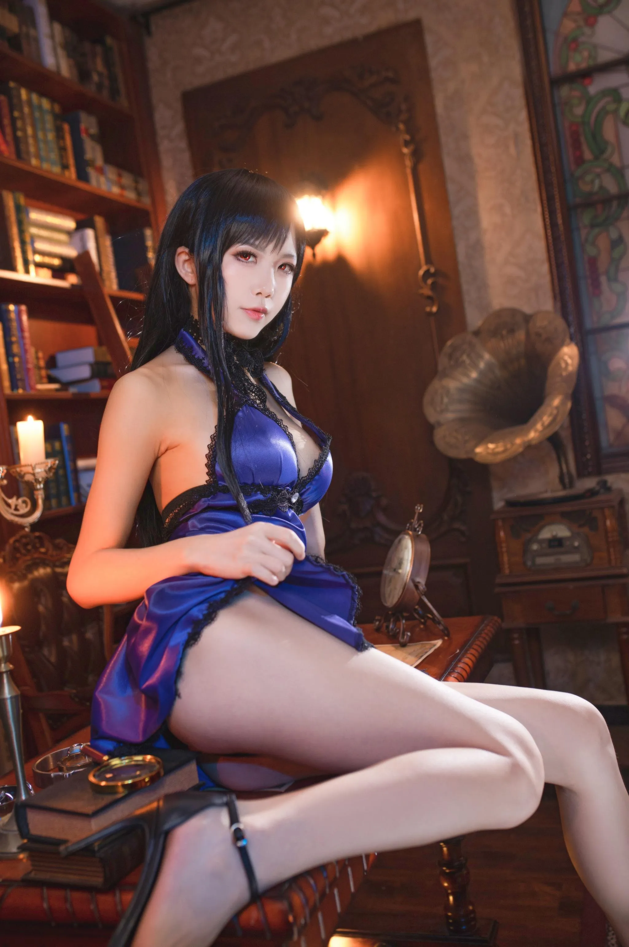 水淼Aqua – NO.43 蒂法旗袍和礼服 [40P]插图